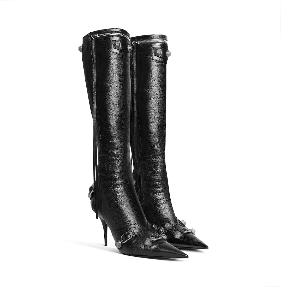 Balenciaga cheap patent boots