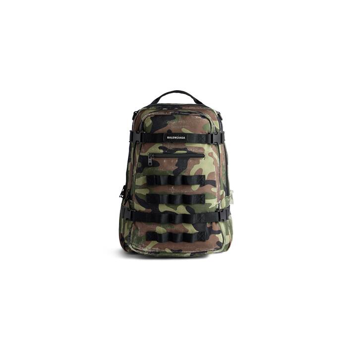 army space small backpack camo print