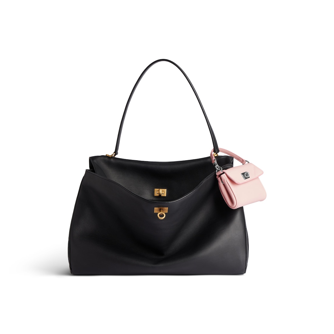 【BALENCIAGA】Rodeo マイクロ バッグ チャーム【送料込】 0400022646607_BLACK?wid=600&