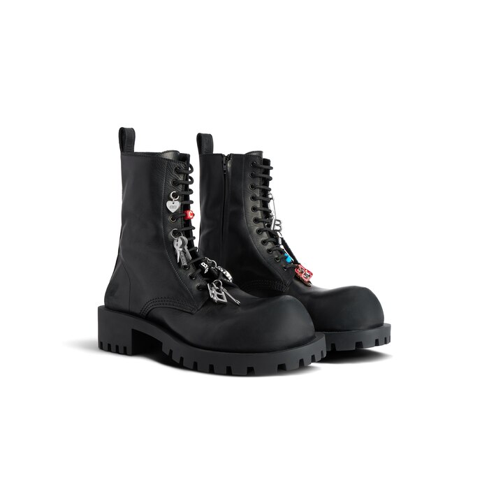hummer lace-up bootie 