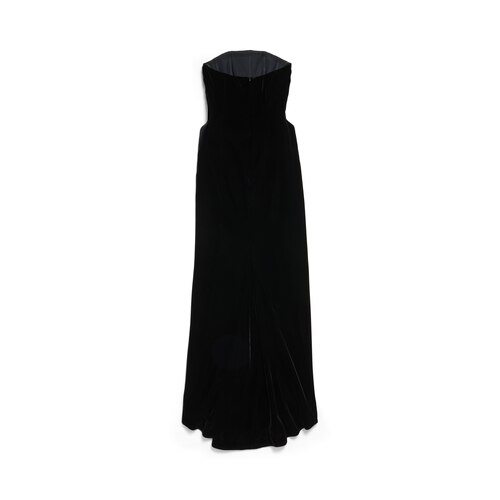 bustier gown