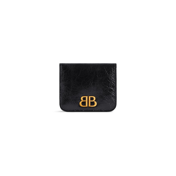 monaco flap coin and card holder
