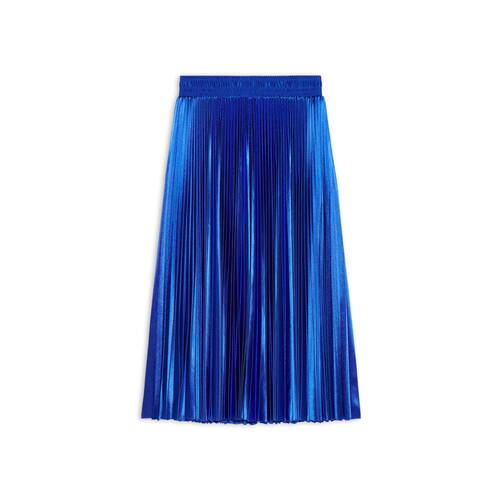 pleated tracksuit skirt
