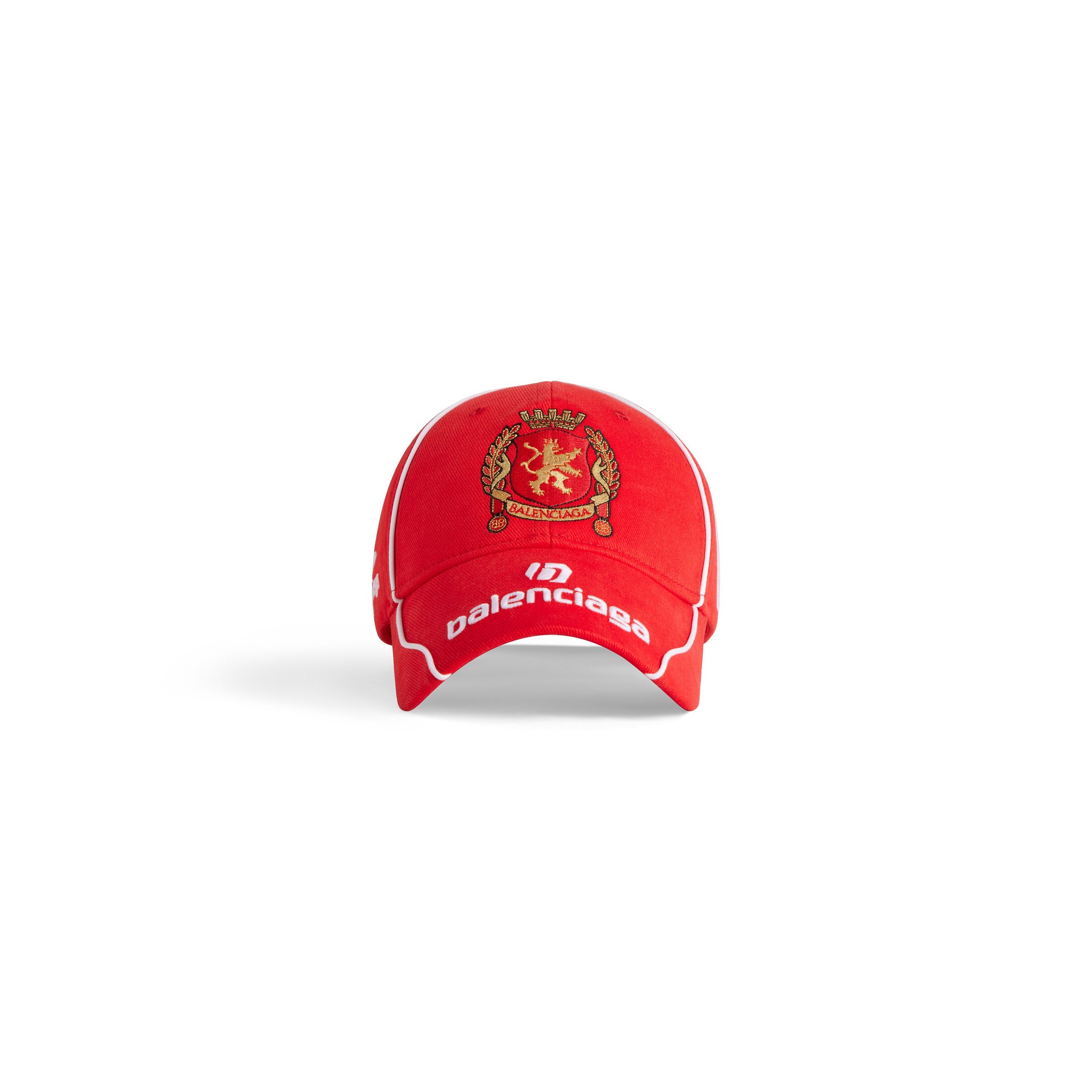 Balenciaga Soccer Cap - Red - Man - L - Cotton