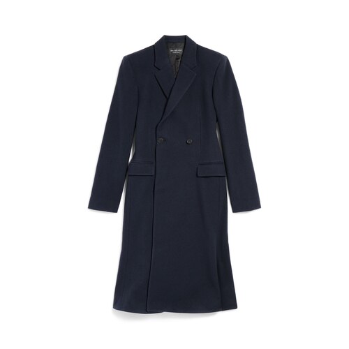 godet midi coat