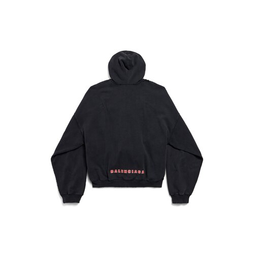sponsor logos hoodie大号拉链连帽卫衣