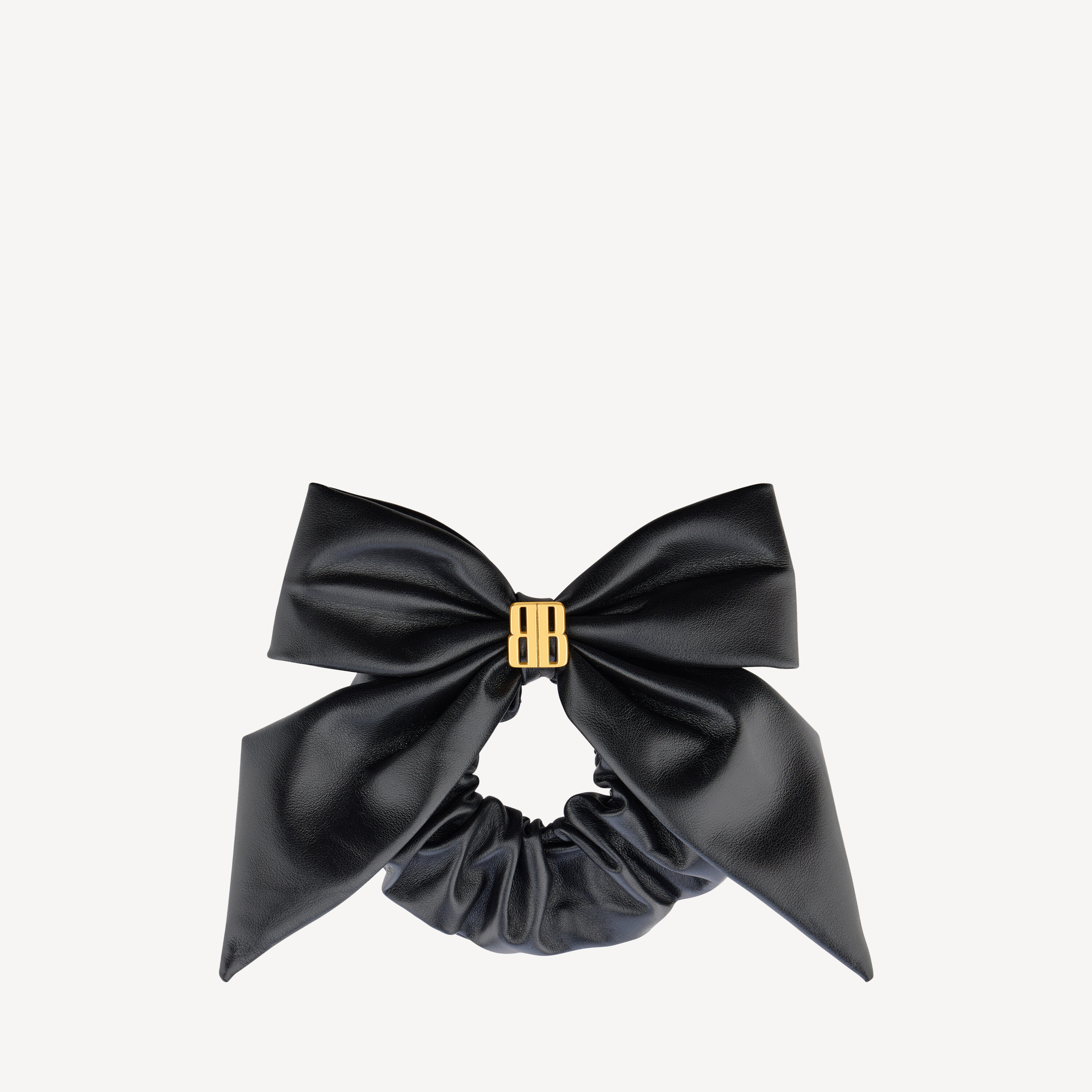 Women's Clemence Xl Scrunchie in Black/gold