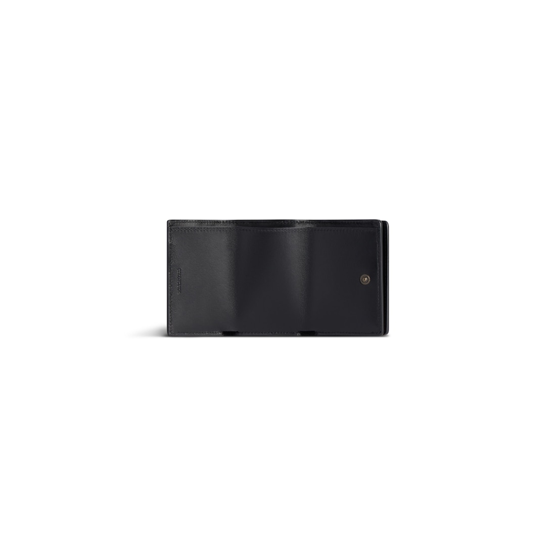 Balenciaga Le City Mini Wallet Black Women s Material Lambskin