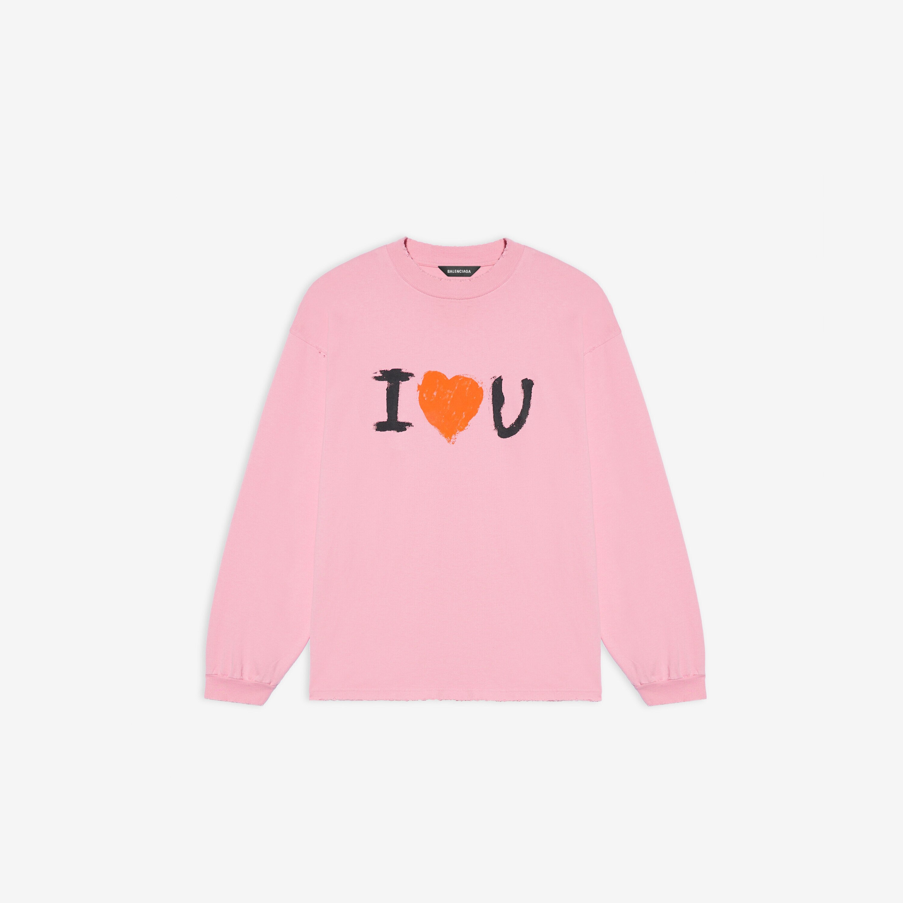 balenciaga shirt pink