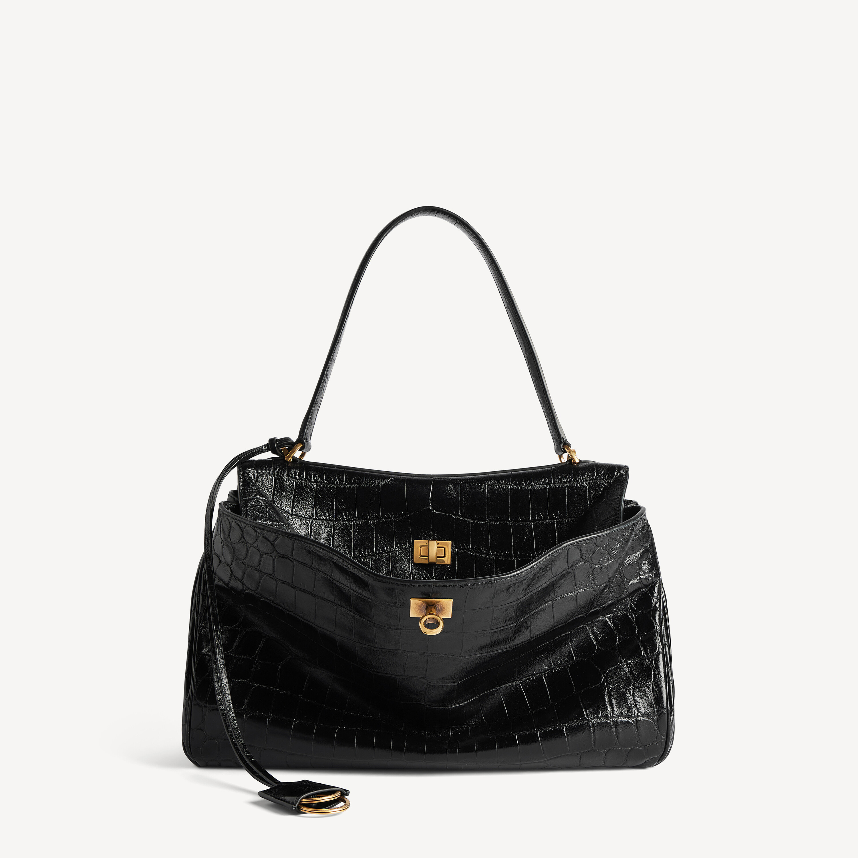 Women's Rodeo Handbag Medium in Black