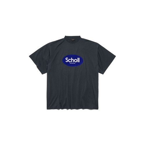 balenciaga i scholl oversized t-shirt