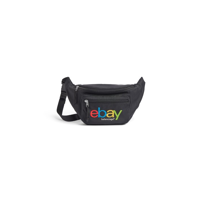 Balenciaga bum bag black on sale