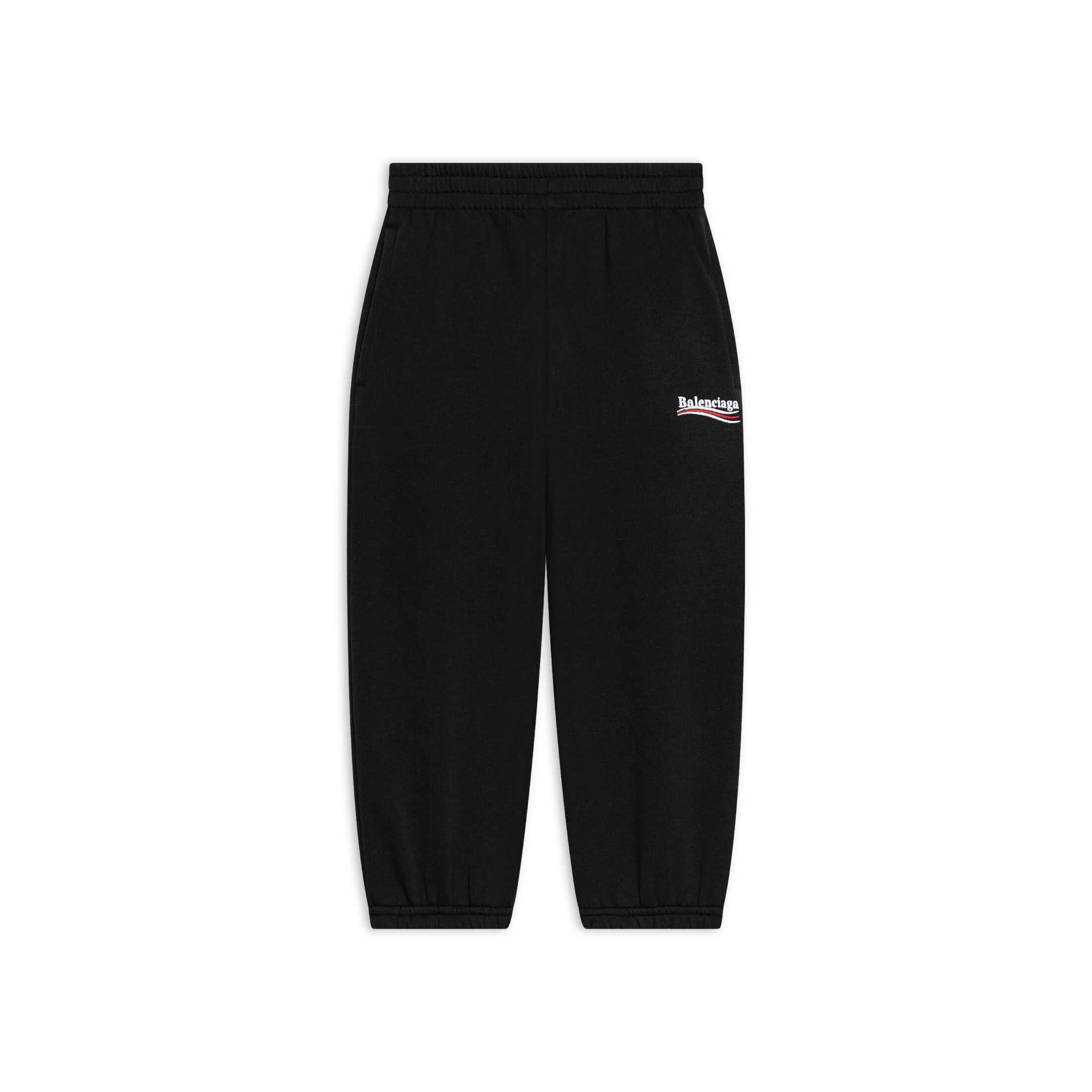 Balenciaga Kids - Political Campaign Jogging Pants - Black - Unisex - 8 - Cotton