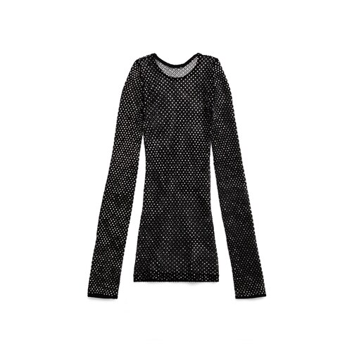 crystal mesh top
