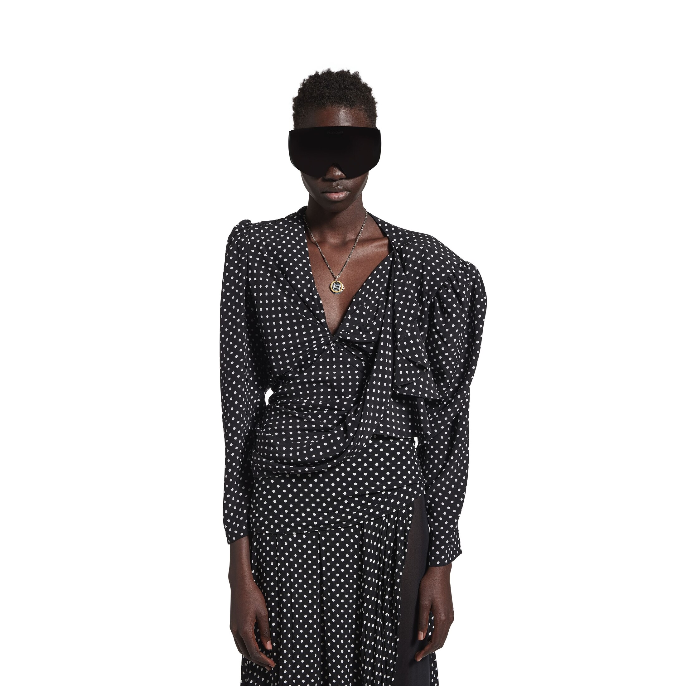 tucked-in blouse