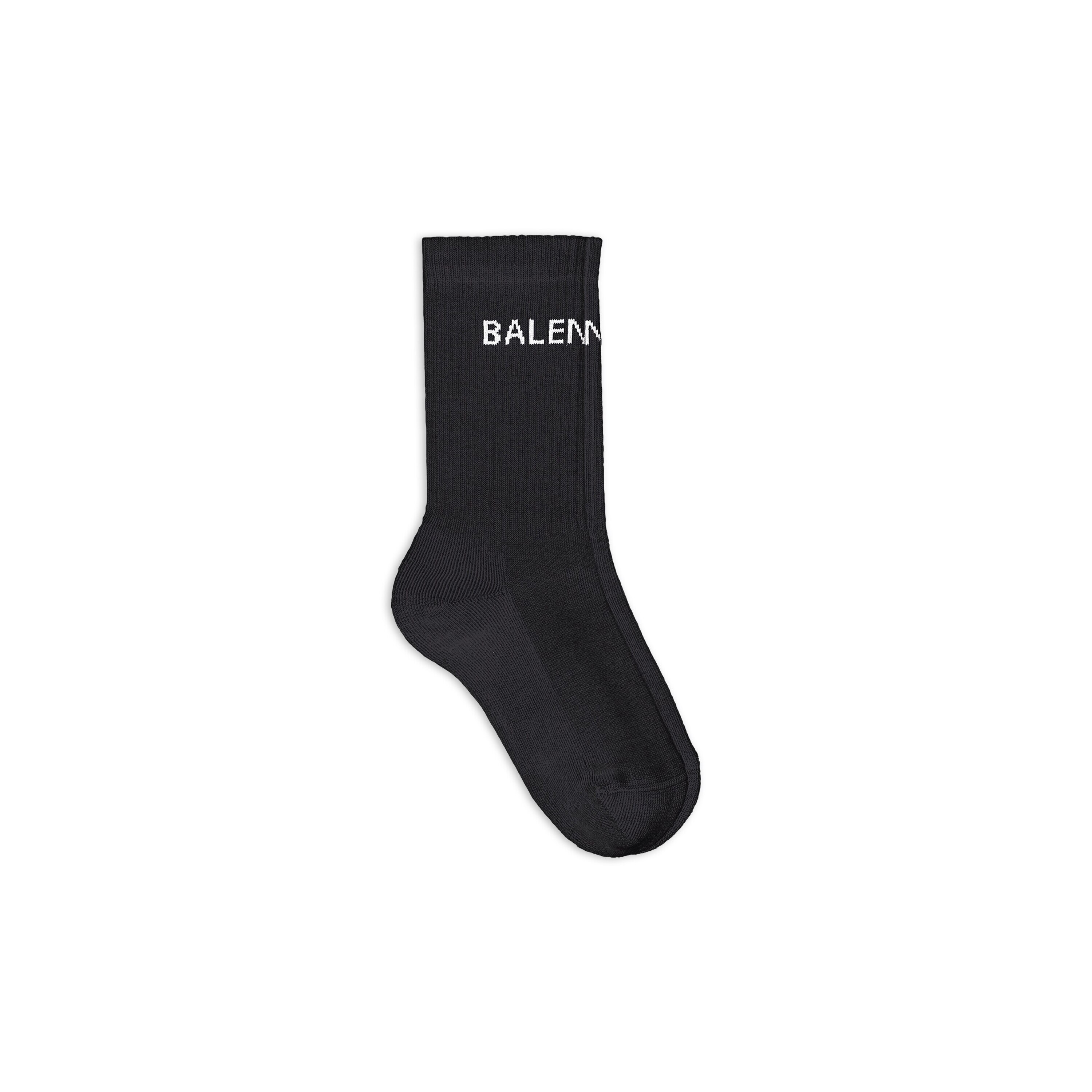 Women's Balenciaga Socks in Black/white