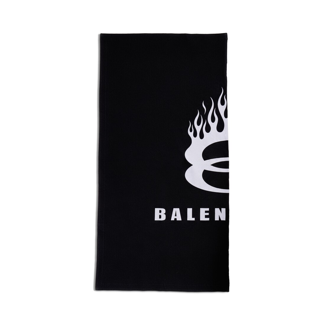 Balenciaga Beach Blanket Black Unisex Material Cotton