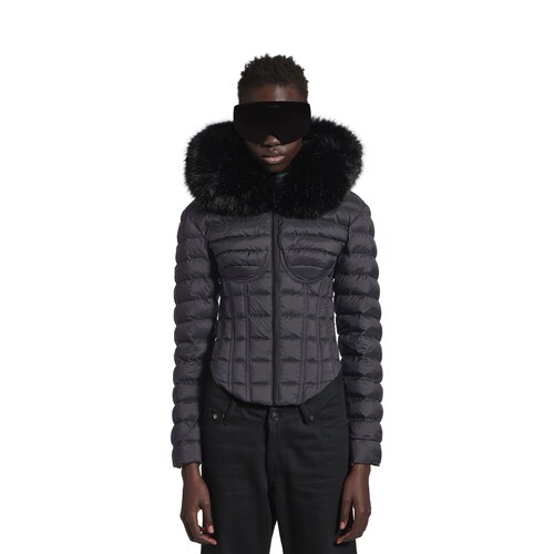 후드 코르셋 푸퍼