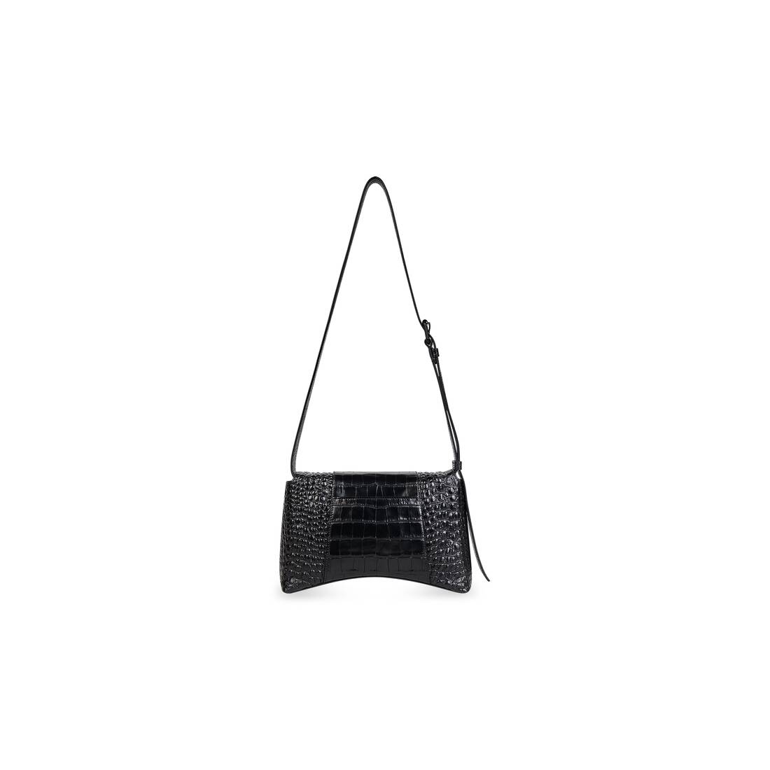 Balenciaga Shiny Croc Embossed Calfskin XX Small Flap Bag (SHF-HmNLTl) –  LuxeDH