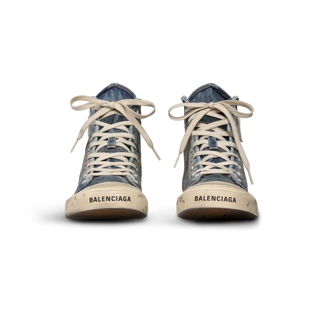 Shop Balenciaga Paris High Top Sneaker BB Monogram