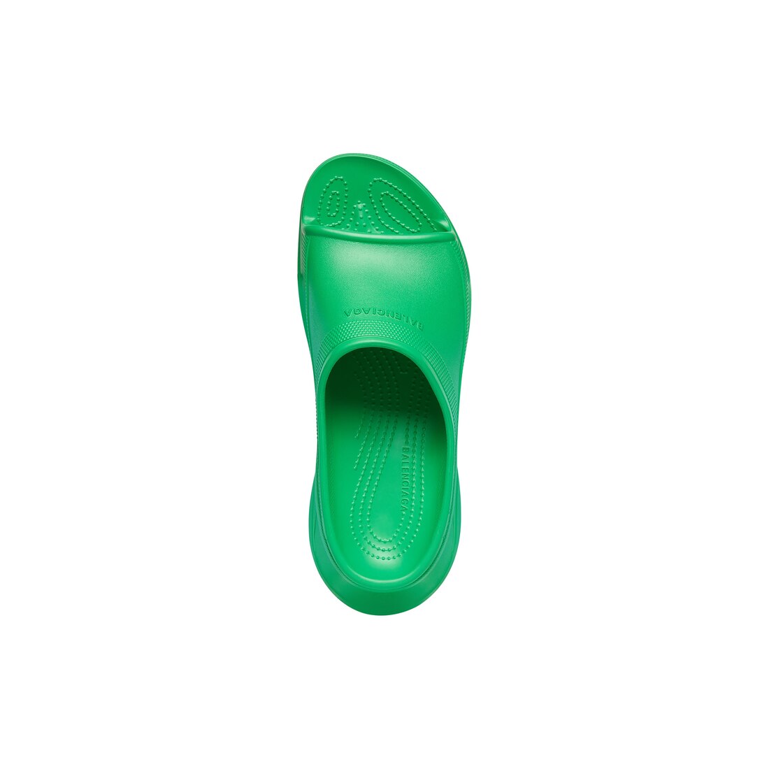 Women's Pool Crocs™ Slide Sandal in Green | Balenciaga US