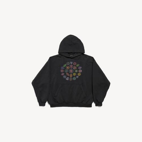 spiral crest hoodie中号版型连帽卫衣