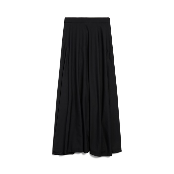 low waist maxi skirt
