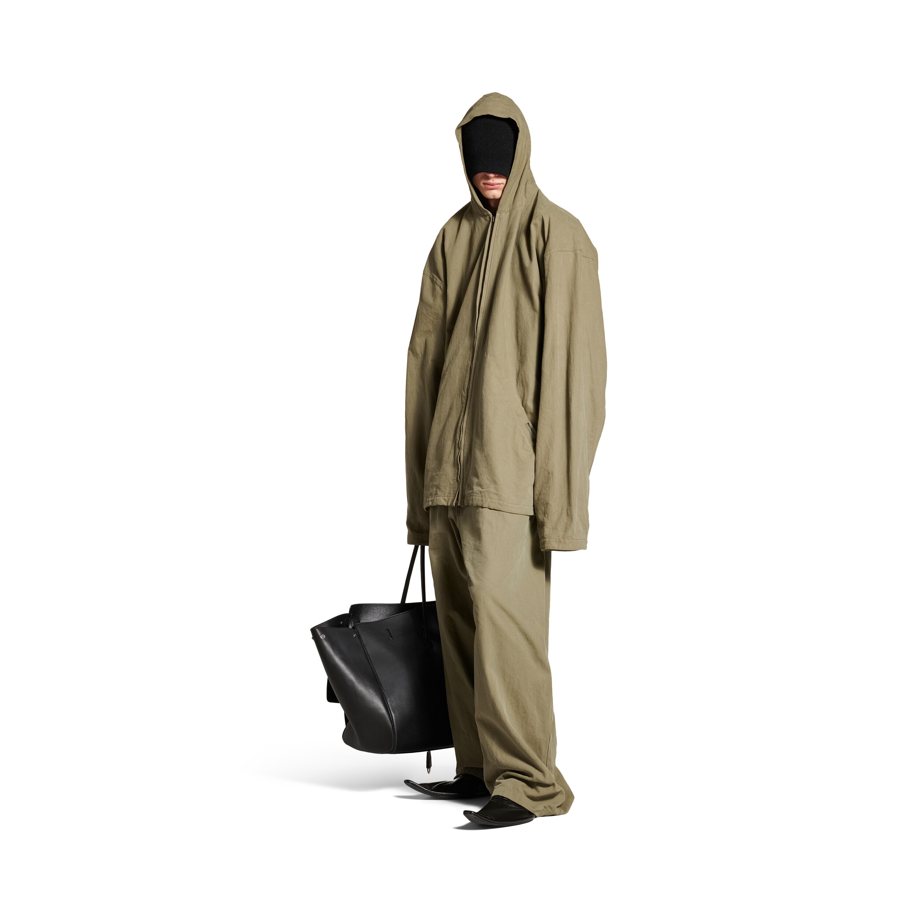 2024秋冬【BALENCIAGA】Icon コットンフーディー 2024トレンド バレンシアガ スーパーコピー パーカー プリント