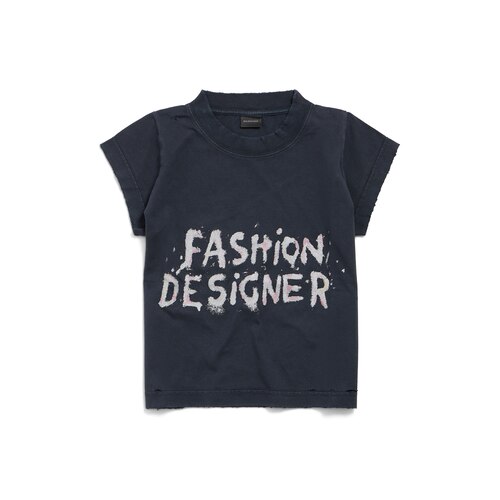 fashion designer shrunk t恤