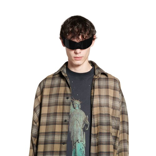 paris liberty layered shirt oversized