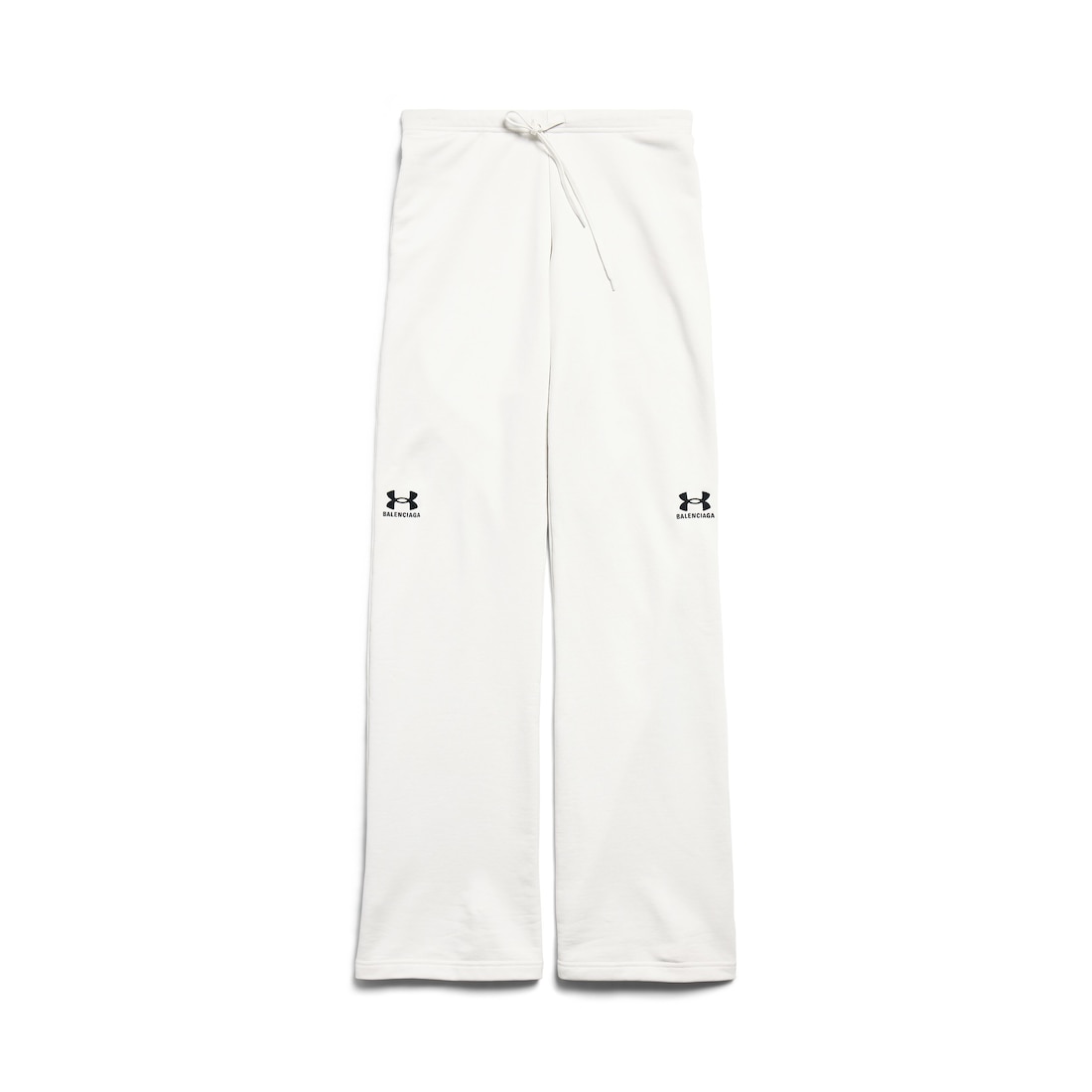 Women s Under Armour Flared Sweatpants in White black Balenciaga CA