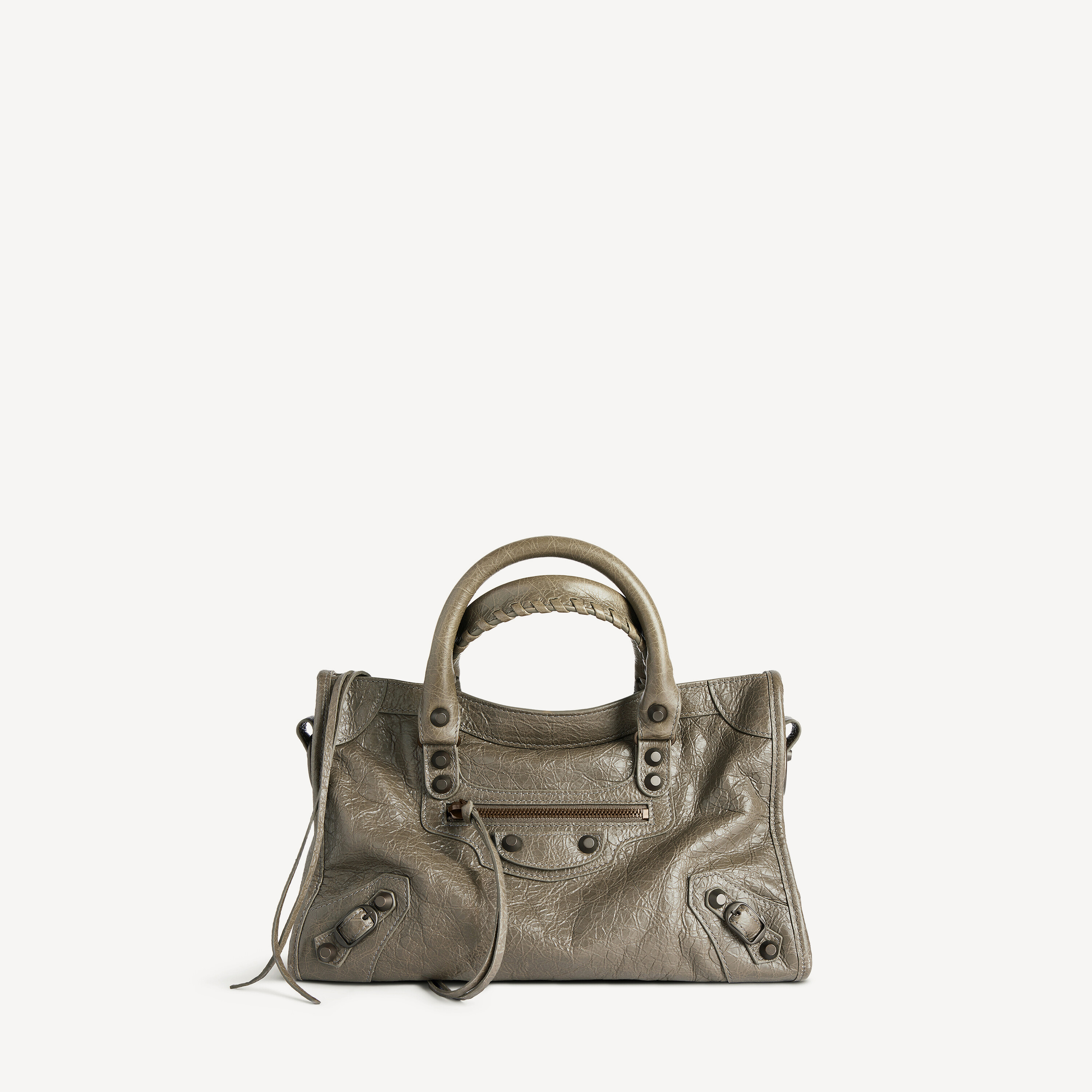 Women's Le City Bag Small in Army Green Balenciaga GB
