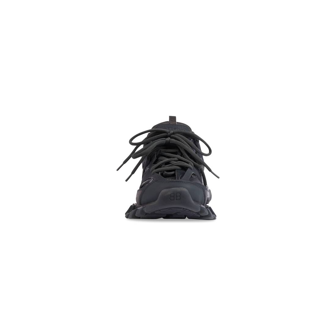 Men's Track Clear Sole Sneaker in Black