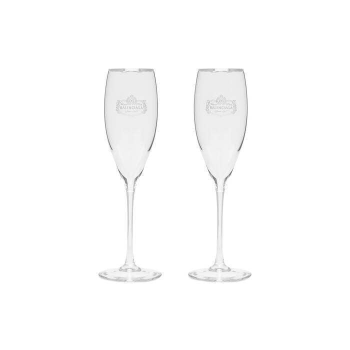 champagne glasses silver