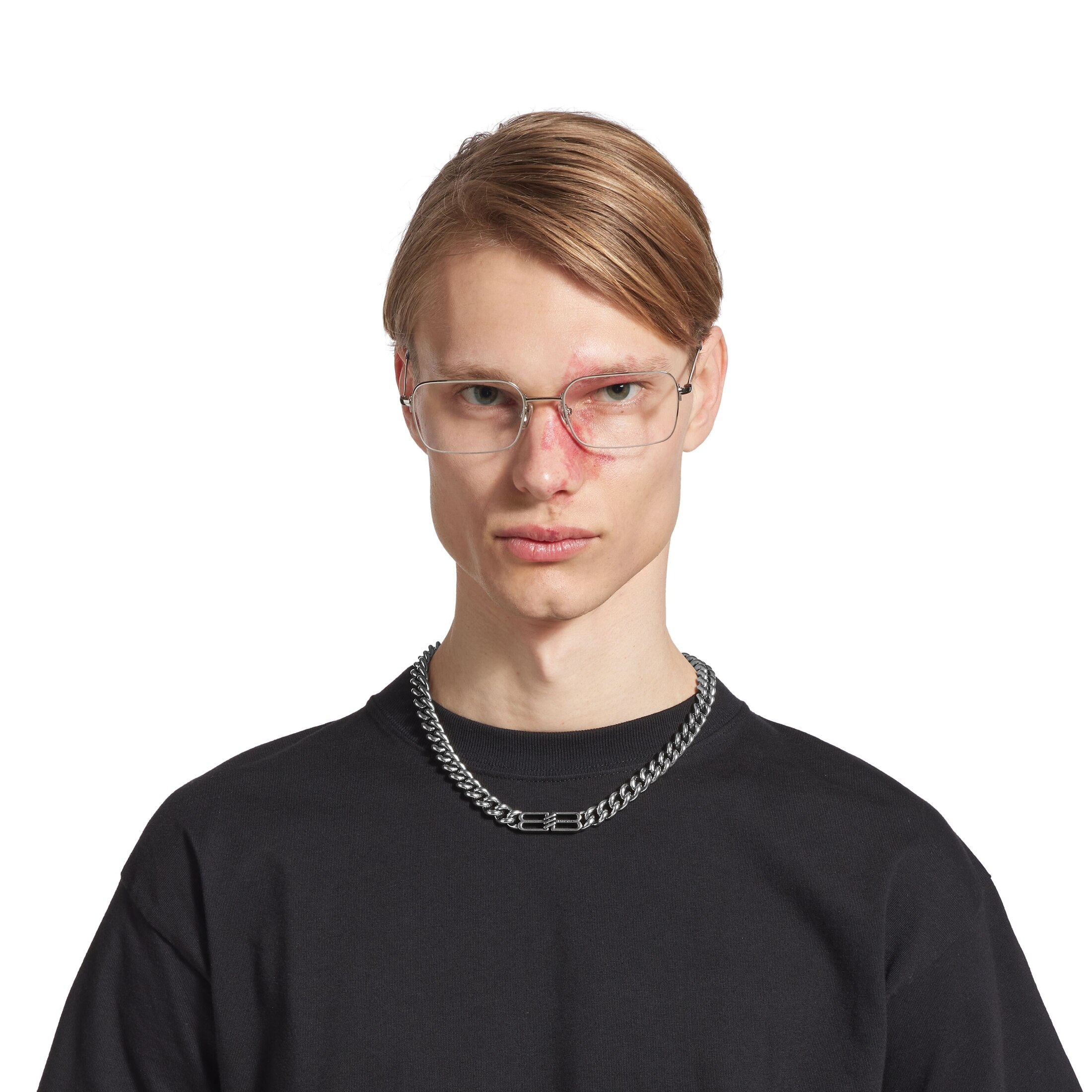 bb icon gourmette necklace