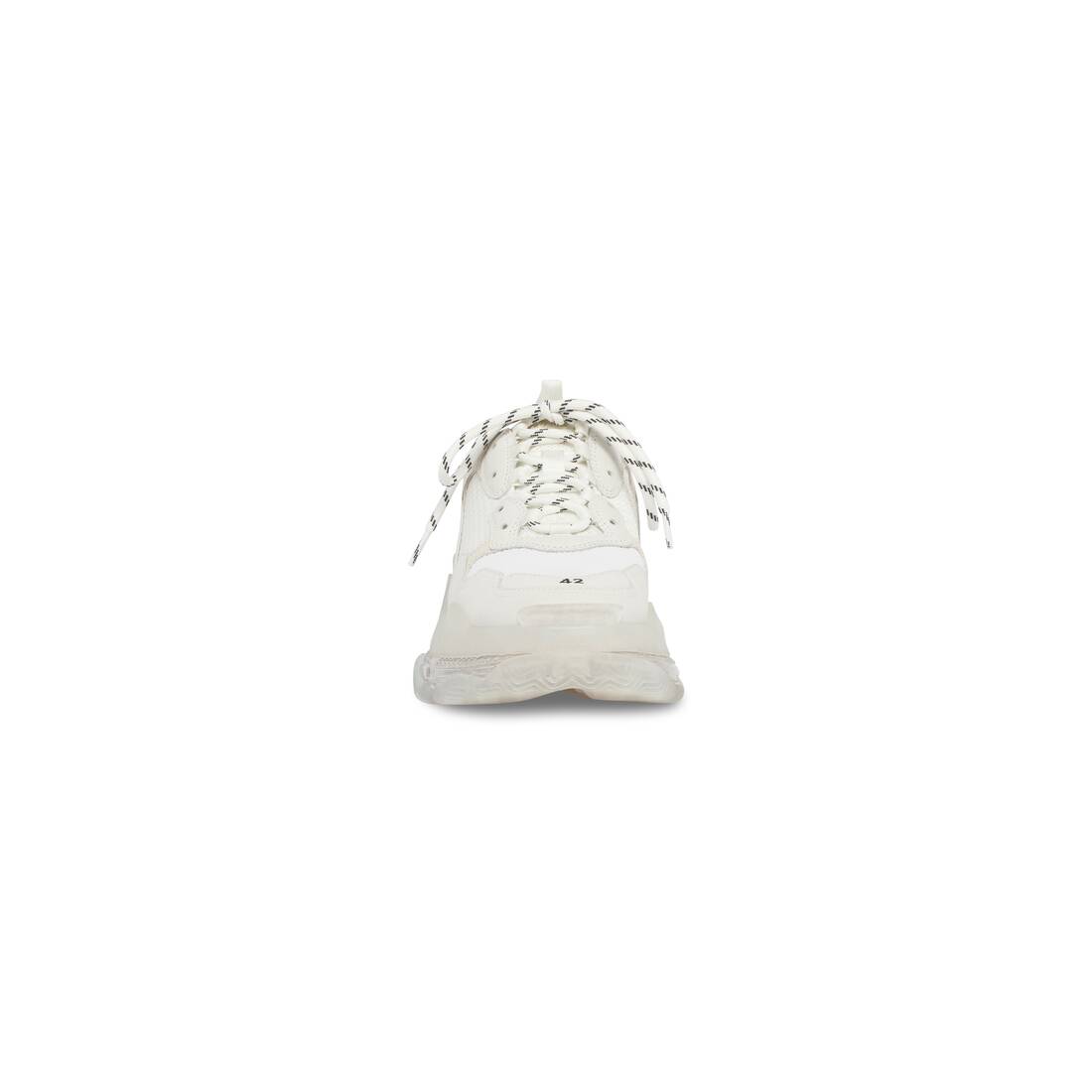 Men's Triple S Clear Sole Sneaker in White | Balenciaga US