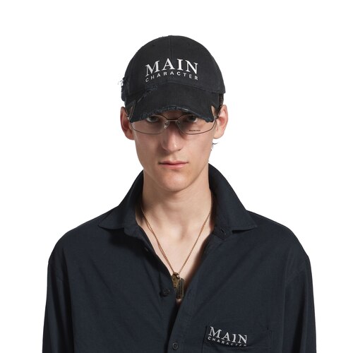 main character artwork cap