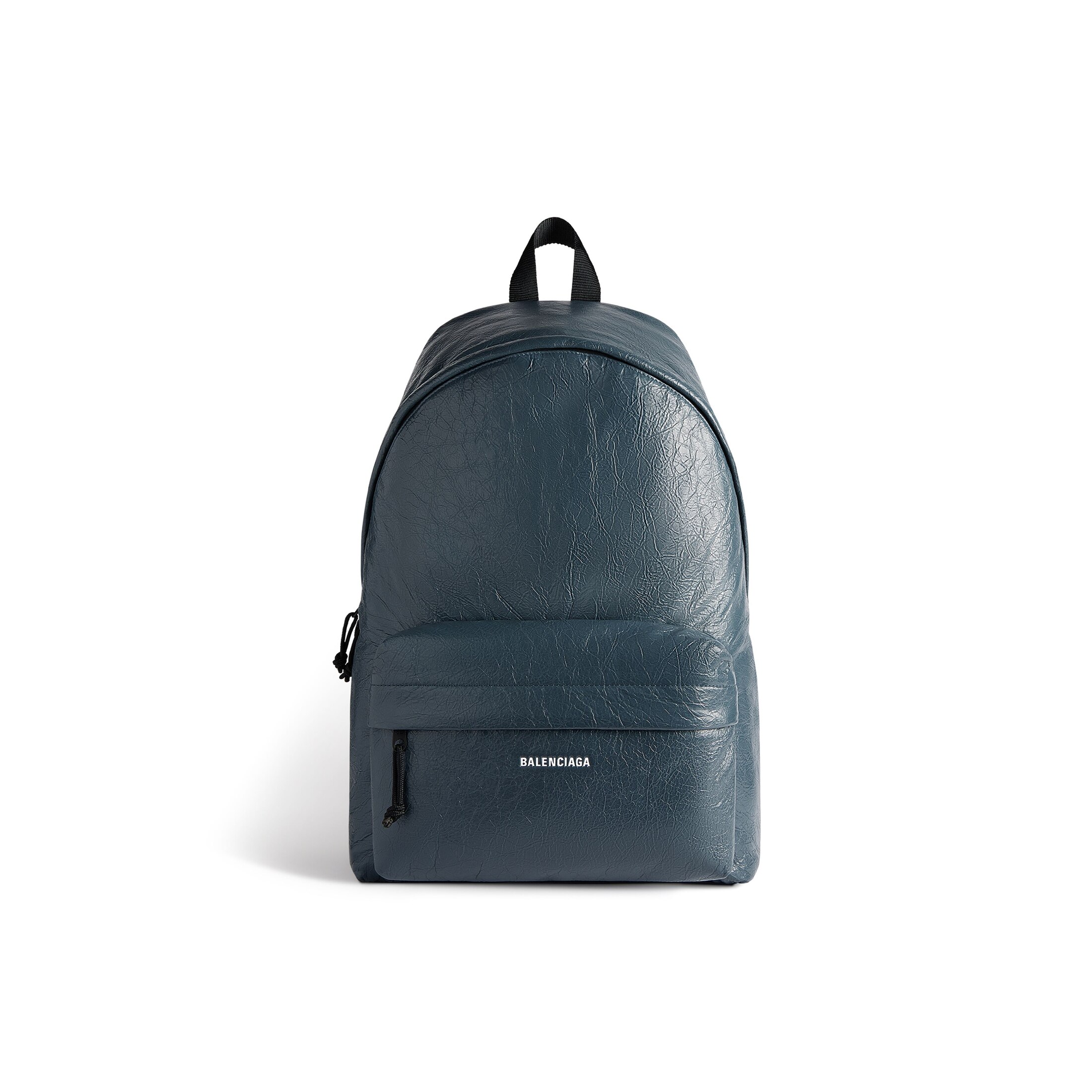 Balenciaga Mochila Explorer - Azul - Hombre -Piel De Cordero, Poliamida, Poliéster