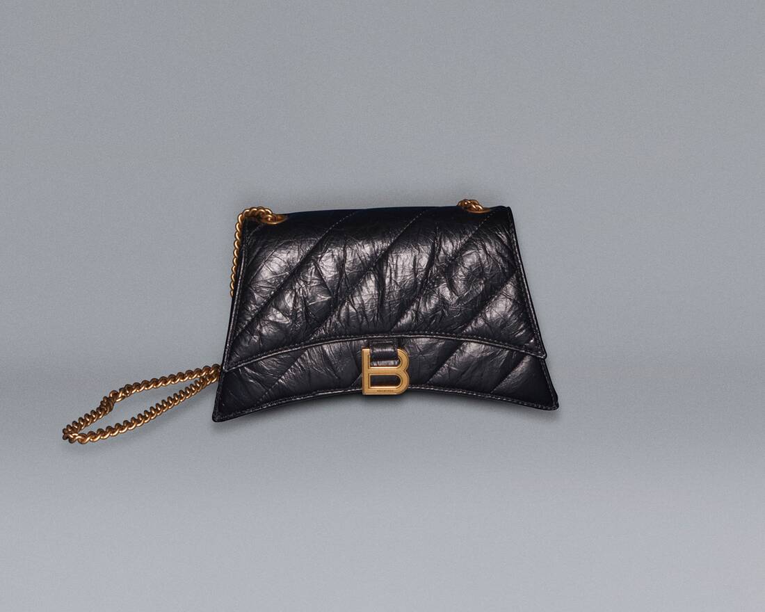 Balenciaga Hourglass Embossed Mini Bag  Farfetch