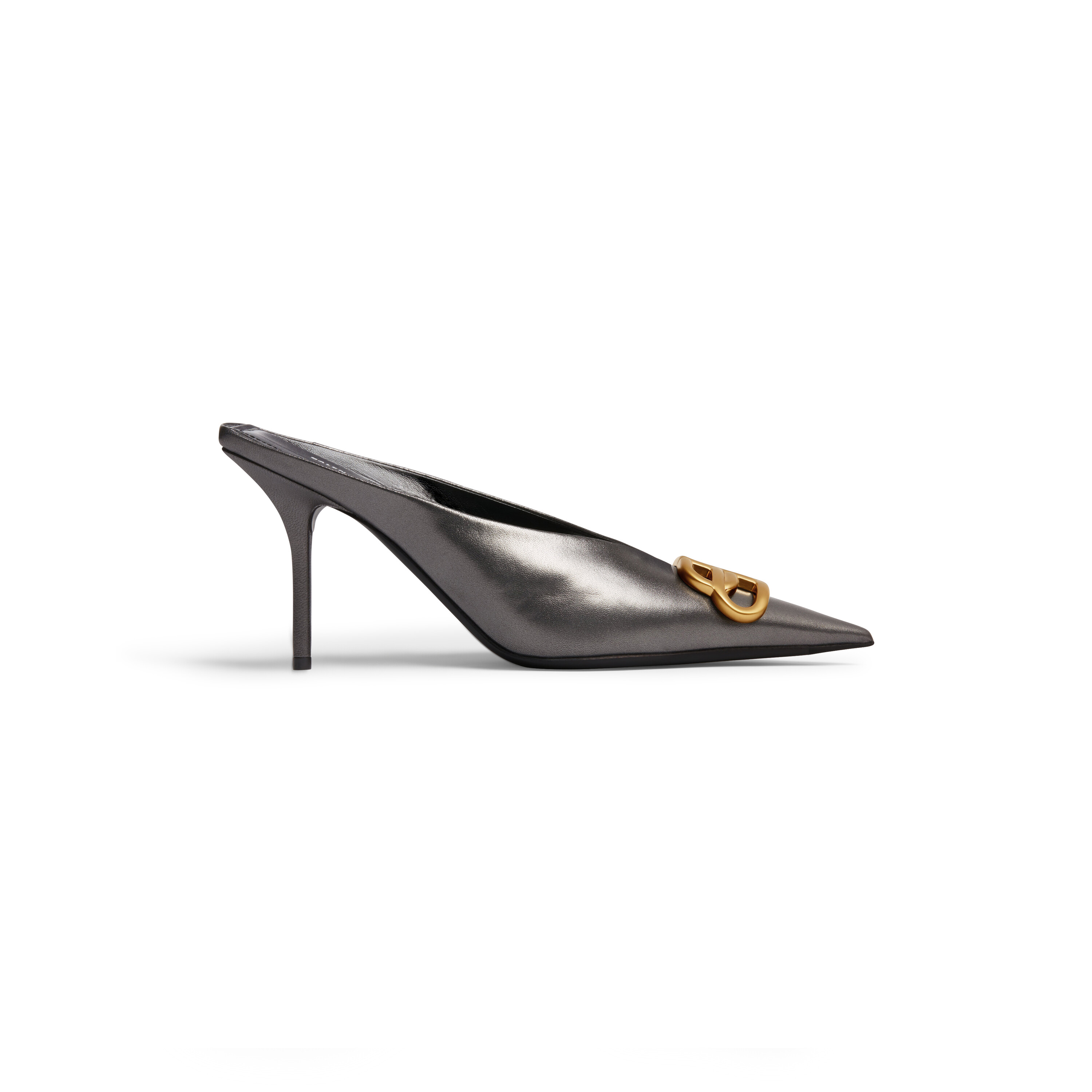 Square-toe Slip-on Sandals - White - Ladies | H&M US