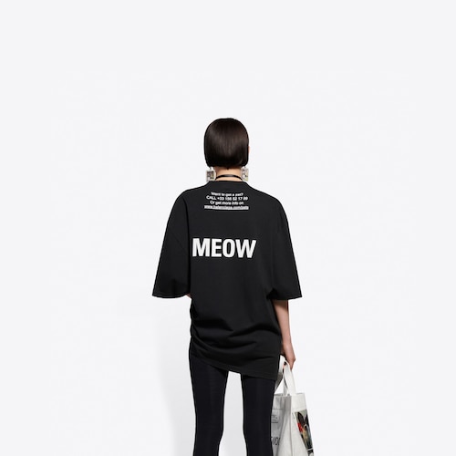 balenciaga cat shirt