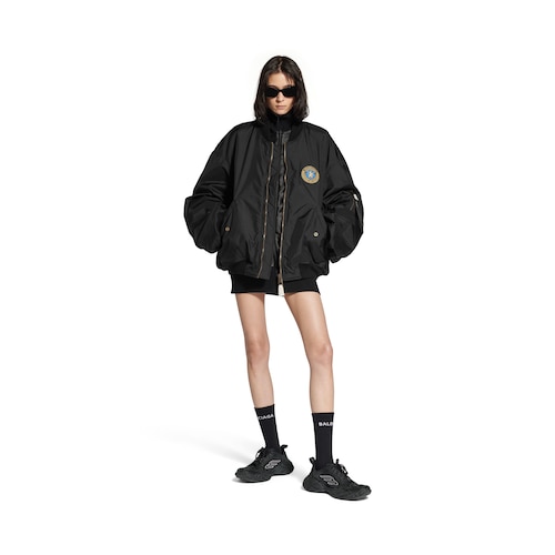 bomber jacket large fit