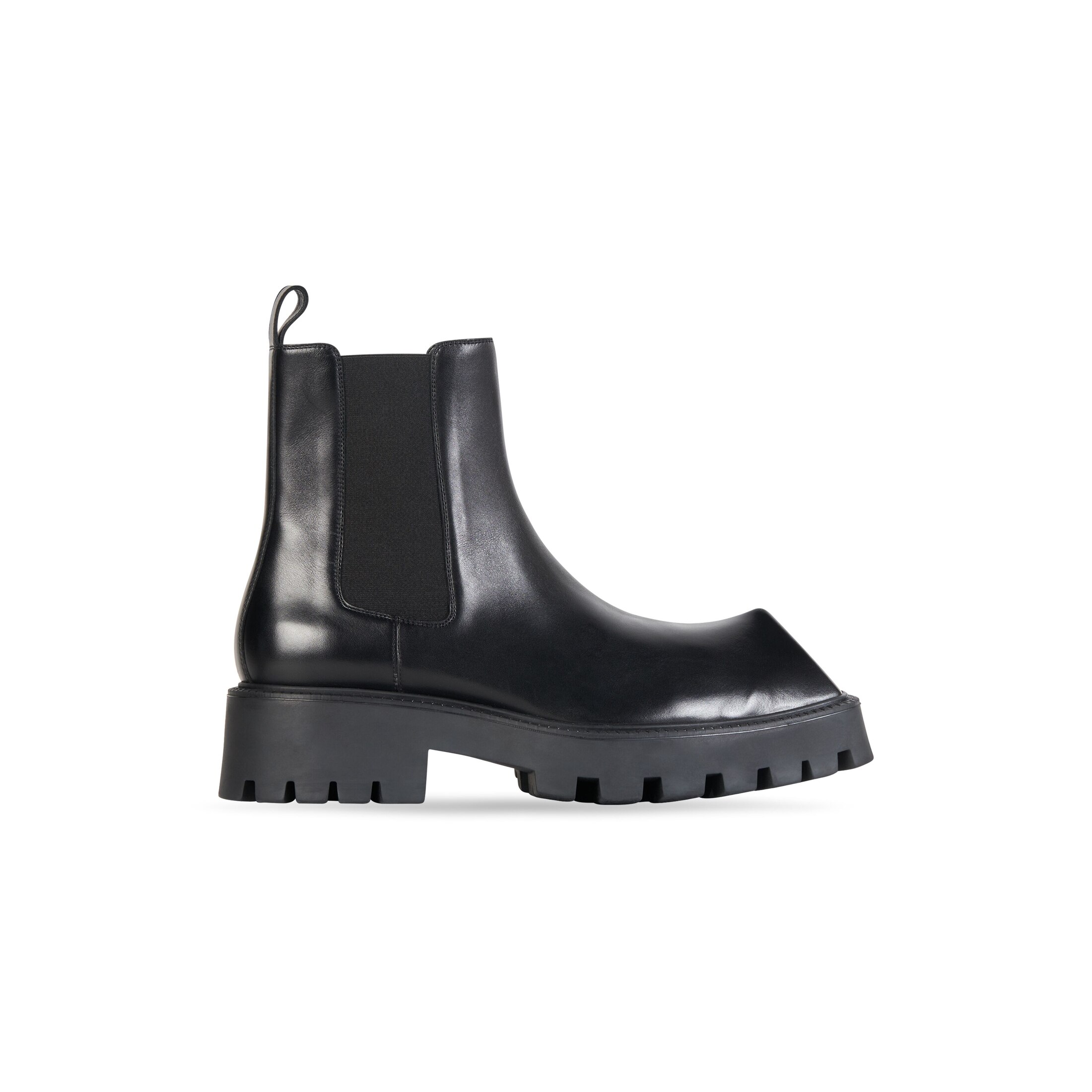 Balenciaga Rhino 20mm Boot - Black - Man - 43 - Calfskin