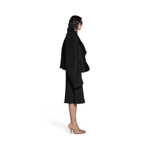 folded peacoat