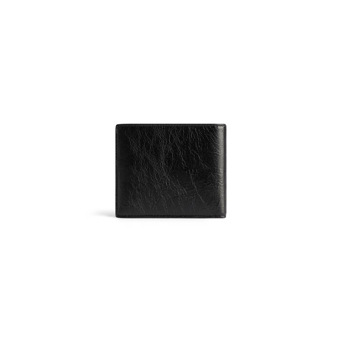 cash square folded wallet diy metal 