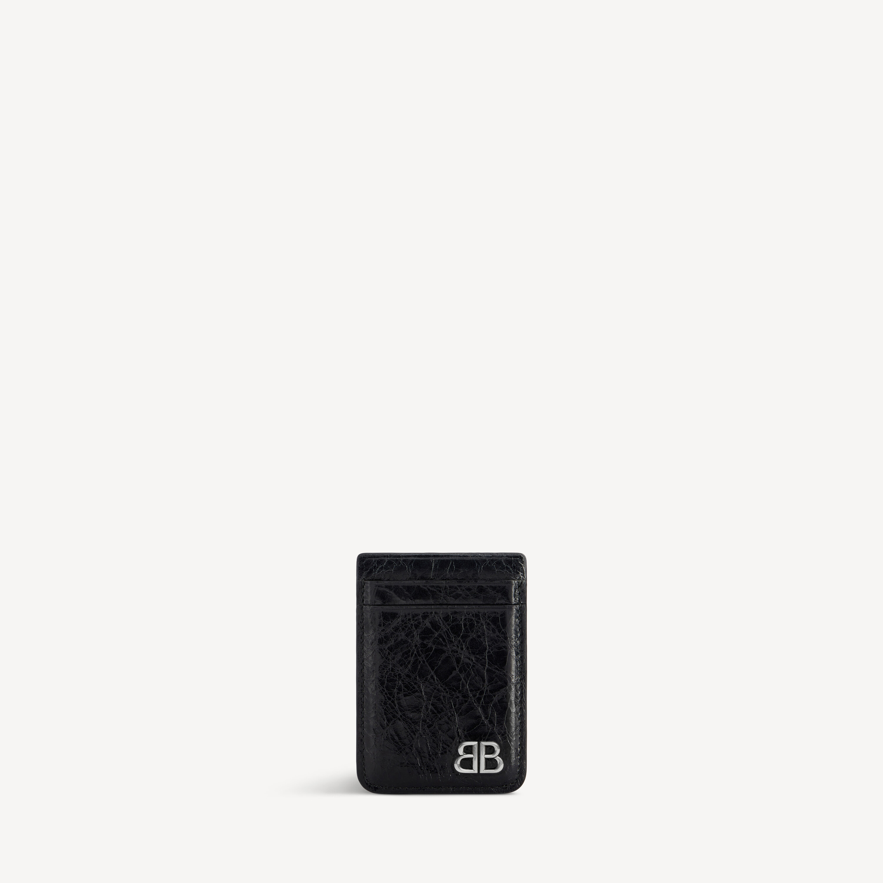 Balenciaga monaco magnet card holder
