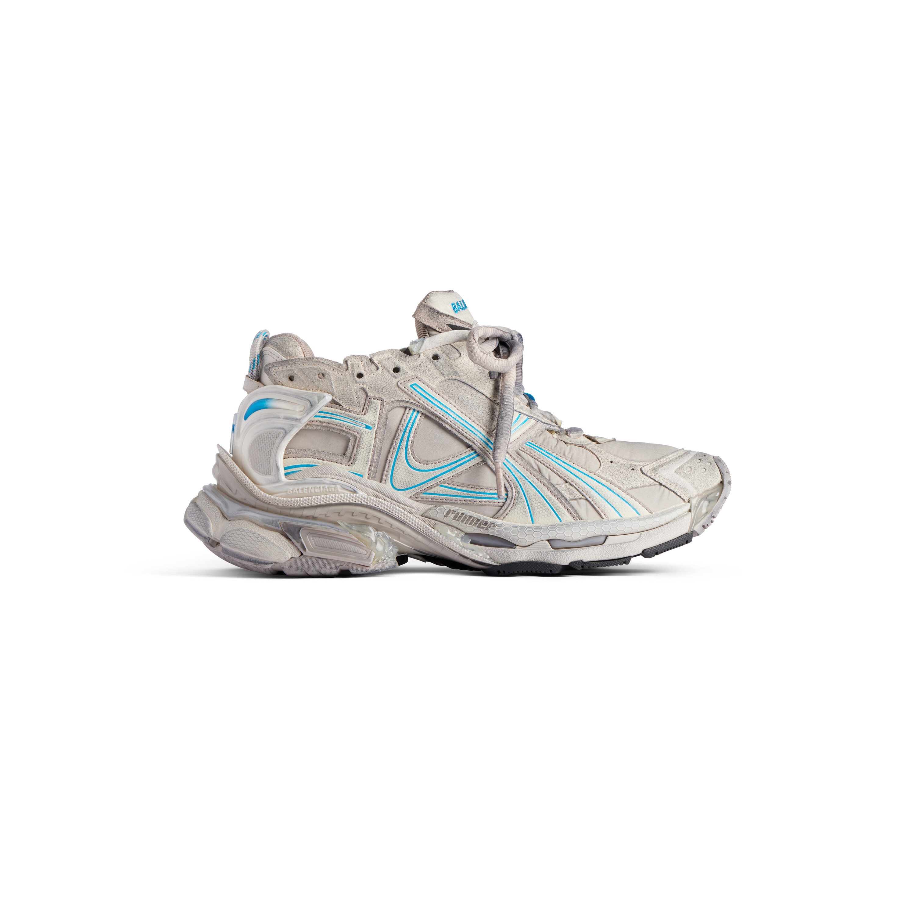 Balenciaga race runners womens blue online