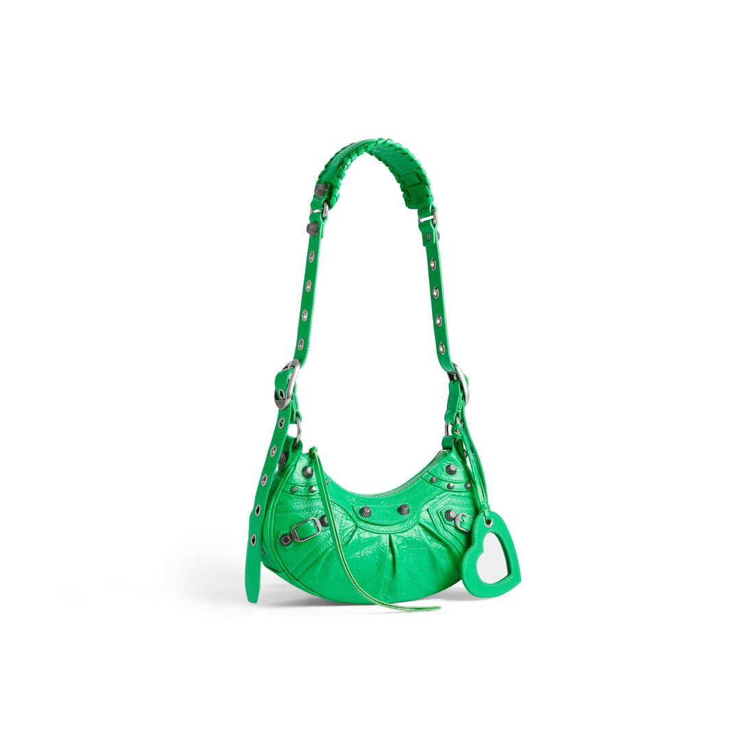 Balenciaga Women's Le Cagole Xs Leather Bag - Green - Shoulder Bags