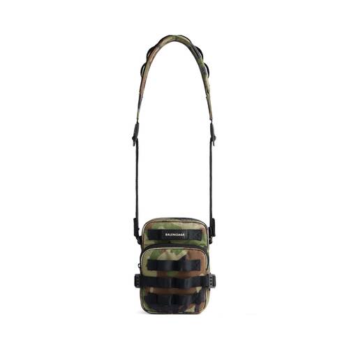 army crossbody messenger bag camo print 