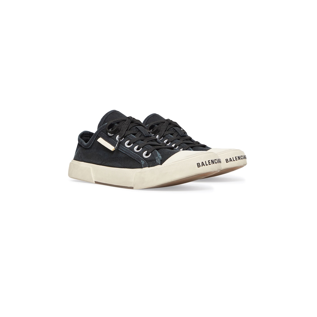 punkt pegs Jeg tror, ​​jeg er syg Men's Paris Low Top Sneaker in Black | Balenciaga US